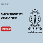 GATE 2024 Linguistics Question Paper with Answer Key PDF February 10 shift 2 ZPYP